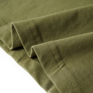 vidaXL Koszulka dziecięca z lwem, khaki, 104 6