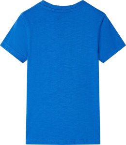 vidaXL Koszulka dziecięca z lwem, niebieska, 104 2