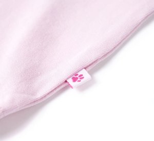 vidaXL Koszulka dziecięca z nadrukiem żółwia, liliowa, 92 5