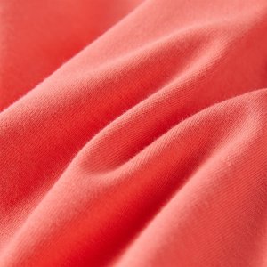 vidaXL Koszulka dziecięca z półrękawkami, cekinowy napis, koralowa, 116 7