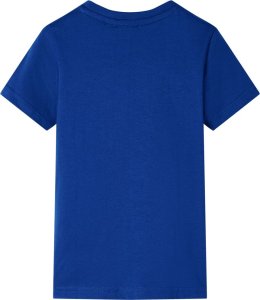 vidaXL Koszulka dziecięca, ciemnoniebieska, 104 2