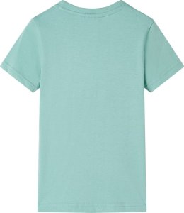 vidaXL Koszulka dziecięca, jasne khaki, 104 2