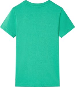 vidaXL Koszulka dziecięca, zielona, 104 2