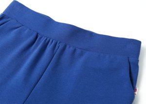 vidaXL Spodnie dziecięce z szerokimi nogawkami, kobaltowe, 116 3