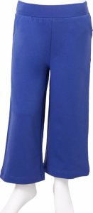 vidaXL Spodnie dziecięce z szerokimi nogawkami, kobaltowe, 140 8