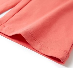 vidaXL Spodnie dziecięce z szerokimi nogawkami, koralowe, 116 6