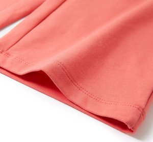 vidaXL Spodnie dziecięce z szerokimi nogawkami, koralowe, 92 6