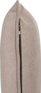 Beliani Szezlong brązowoszary CHARMES 7