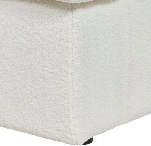 Beliani Zestaw 2 foteli boucle biały ALLA 13