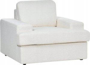 Beliani Zestaw 2 foteli boucle biały ALLA 3