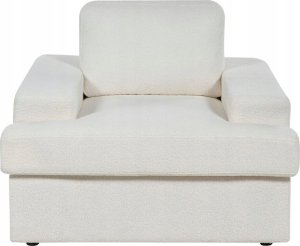 Beliani Zestaw 2 foteli boucle biały ALLA 4