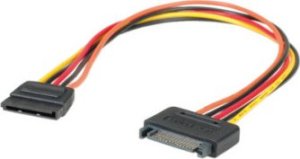 Kabel zasilający Roline Przedłużacz zasilania ROLINE SATA, 0,3 m 1