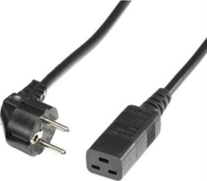 Kabel zasilający TRITON BACHMANN Kabel zasilający z uziemieniem - IEC320-C19 16A/250V, 2m, czarny, 2 m 1