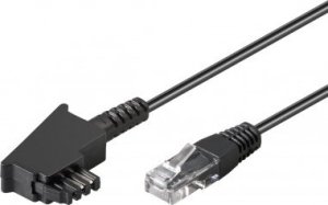 Goobay TAE-F Kabel do DSL/VDSL - Długość kabla 0.5 m 1