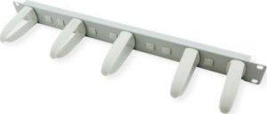 Value VALUE 19 Panel przedni 1HE z 5 otworami na kable, szary 1