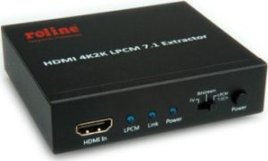 Adapter AV Roline ROLINE HDMI 4K Audio Extractor LPCM 7.1 1