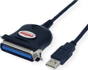 Adapter AV TRITON ROLINE Kabel konwertera USB na IEEE 1284, czarny, 1,8 m 1
