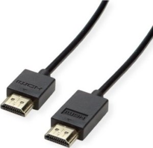 Kabel Roline Kabel ROLINE 4K HDMI Ultra HD z Ethernetem, aktywny, ST/ST, czarny, 5 m 1