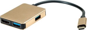 Stacja/replikator Roline Gold USB-C (12.02.1120) 1