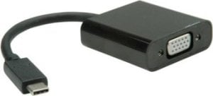 Adapter AV Value VALUE Beeldschermadapter USB typu C - VGA, Audio 1