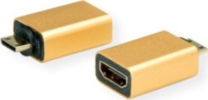 Adapter AV TRITON Adapter ROLINE GOLD HDMI, HDMI żeńskie - HDMI mini męskie 1