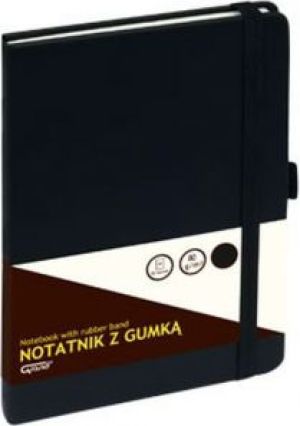 KW Trade Notatnik GRAND z gumkÄ… A5, 80 kartek kratka 1