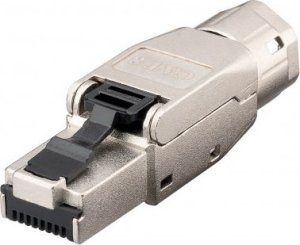 Goobay RJ45 złącze CAT 8.1, ekranowane STP, do montażu bez użycia narzędzi 1