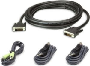 Kabel Aten ATEN 2L-7D03UDX4 USB DVI-D Dual Link Secure KVM Kabel Set 1