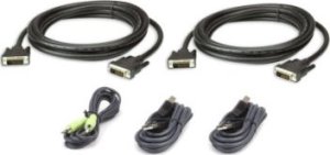 Kabel Aten ATEN 2L-7D03UDX5 USB DVI-D Dual Link Secure KVM Kabel Set 1