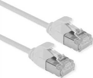 Roline ROLINE F/UTP DataCenter Patch Cord Cat.6A (Class EA), LSOH, bardzo cienki, szary, 0,5 m 1