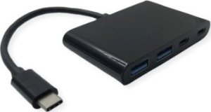 HUB USB TRITON VALUE Hub USB 3.2 Gen 2, 4x (2x A+ 2x C), kabel połączeniowy typu C 1