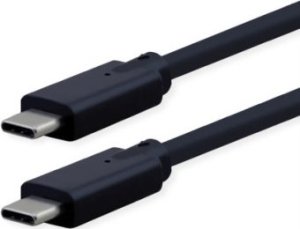 Kabel USB TRITON Kabel ROLINE USB3.2 Gen2x2, C-C, M/M, 20Gbit/s, 240W, zwart, 1,5 m 1