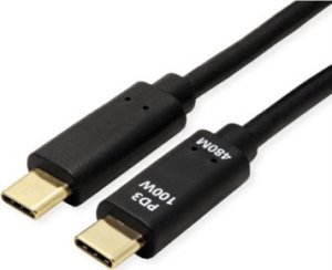 Kabel USB TRITON VALUE USB 2.0 Kabel, CC, M/M, 100W, zwart, 3 m 1