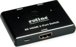 Roline Przełącznik ROLINE 8K HDMI, 2-głośnikowy 1