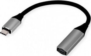 Adapter AV TRITON STANDARD Adapter USB typu C - Mini DisplayPort, v1.2, M/F, czarny, 0,2 m 1