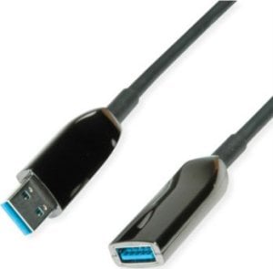 Kabel USB TRITON USB-A - USB-A 15 m Czarny (12.04.1076) 1