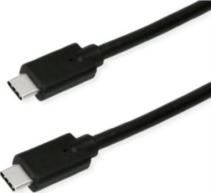 Kabel USB TRITON Kabel ROLINE GREEN USB 3.2 Gen 2x2, Emark, C-C, M/M, 20 Gbit/s, 100 W, czarny, 0,5 m 1