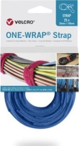 TRITON Taśma do wiązania VELCRO One Wrap 13 mm x 200 mm, 25 sztuk, niebieska 1