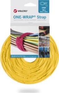 TRITON Taśma VELCRO One Wrap 20 mm x 330 mm, 100 sztuk, żółta 1