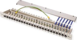 Triton Patch panel 19 MPP16, 1HE, kat. 6A (klasa EA) (ISO/IEC), 16 portów 1