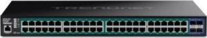 TRENDnet TRENDnet TPE-3524S 52-portowy przełącznik PoE+, Gigabit Web Smart z gniazdami 10G SFP+ 1