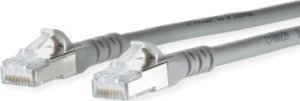 Metz METZ CONNECT Kabel krosowy Cat.6A AWG 26, szary, 0,2 m 1