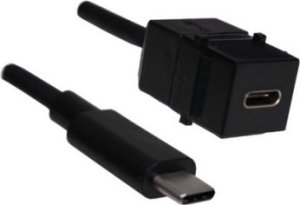 Bachmann BACHMANN Złącze Keystone USB 3.1 typu C żeńskie/żeńskie, 0,5 m 1