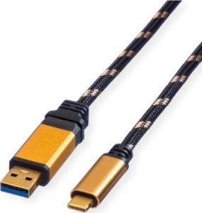 Roline Kabel ROLINE GOLD USB 3.2 Gen 1, A-C, M/M, blister detaliczny, 0,5 m 1