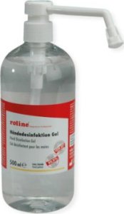 Roline Płyn do dezynfekcji rąk ROLINE, 500 ml z rozpylaczem 1