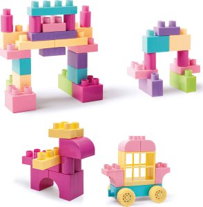 Wader KIDS BLOCKS PINK KLOCKI 50 el. 41297 WADER 2