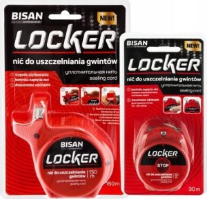 Bisan NIĆ DO USZCZELNIANIA GWINTÓW LOCKER 30MB [36] 5