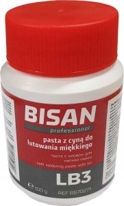 Bisan PASTA Z CYNĄ DO LUTOWANIA MIĘKKIEGO LB3 100G (PUSZKA) [25] 2