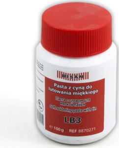 Bisan PASTA Z CYNĄ DO LUTOWANIA MIĘKKIEGO LB3 100G (PUSZKA) [25] 4
