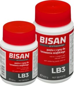 Bisan PASTA Z CYNĄ DO LUTOWANIA MIĘKKIEGO LB3 100G (PUSZKA) [25] 6